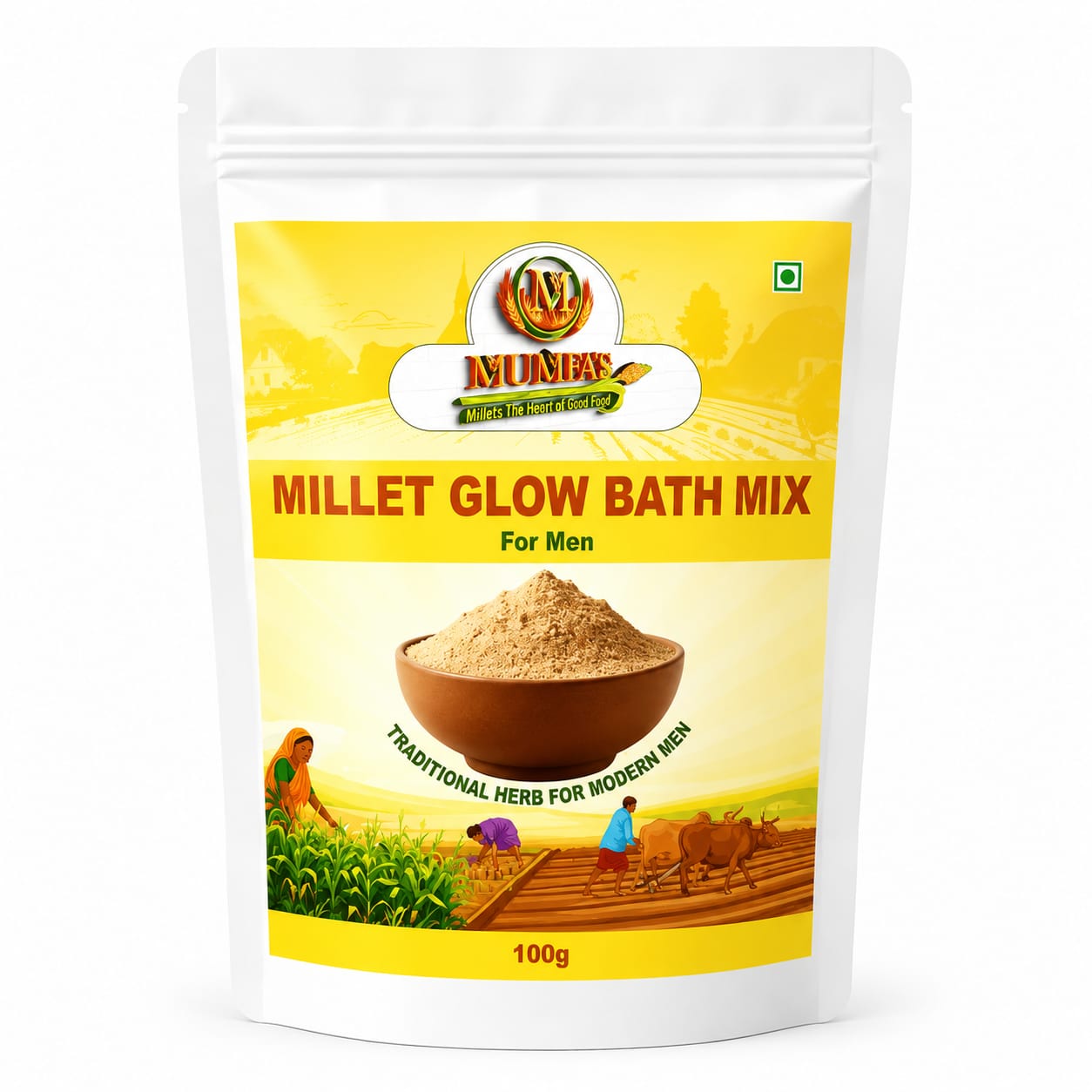 Millet Glow Bath Mix For Men & Women