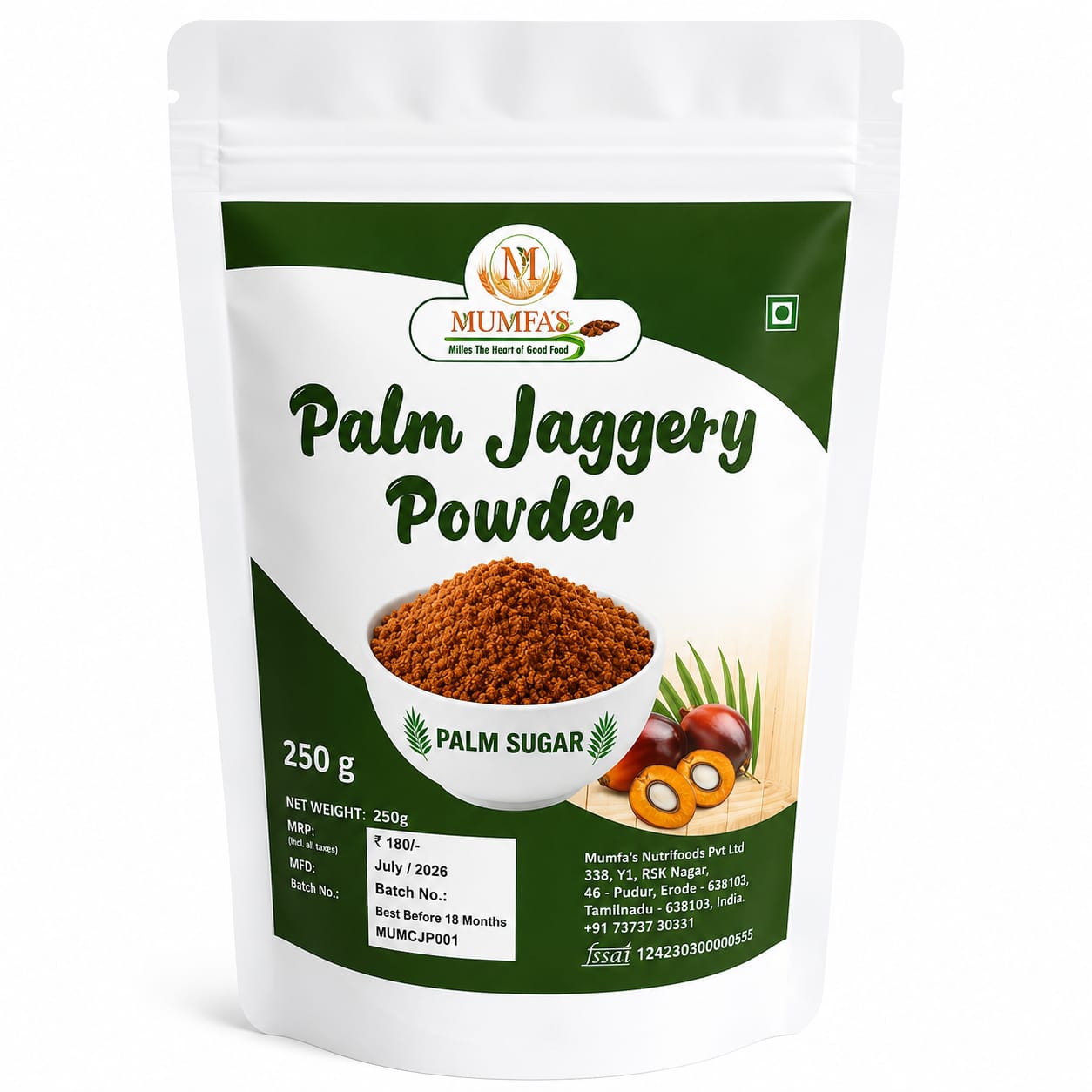 Palm Jaggery Powder