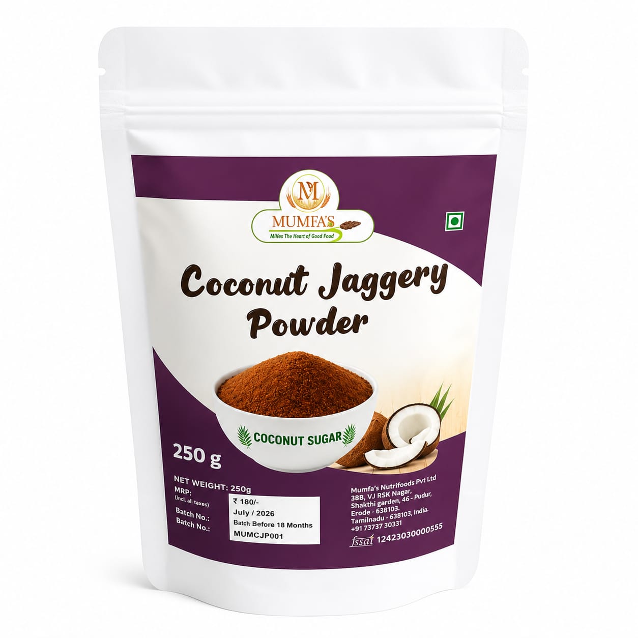 Coconut Jaggery Powder