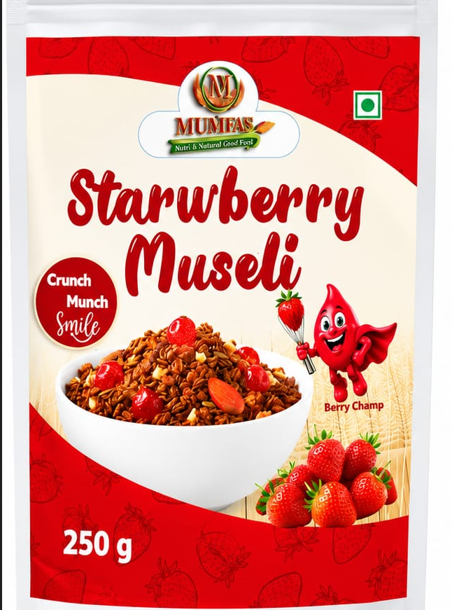 Strawberry Millet Muesli
