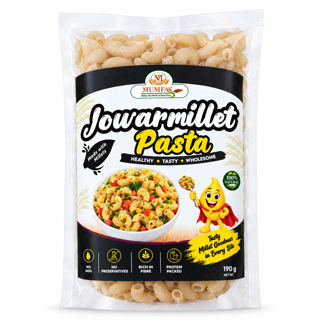 Jowarmillet Pasta
