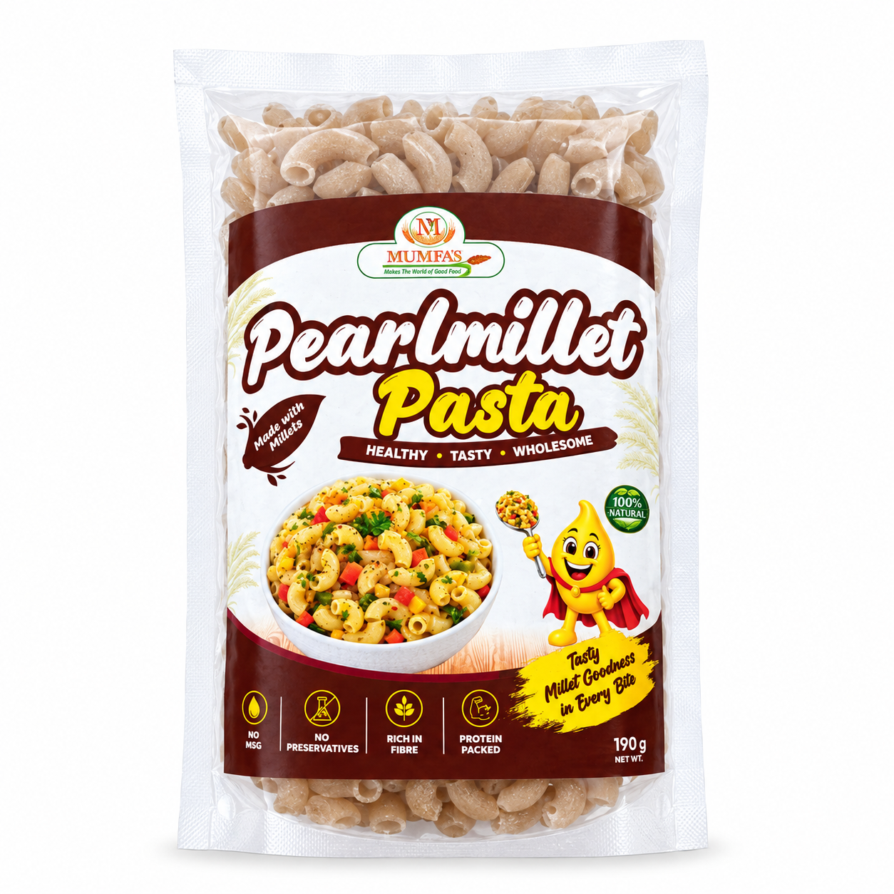 Pearlmillet Pasta
