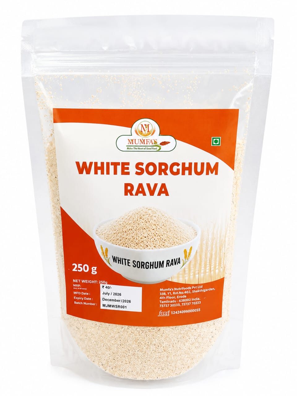 White Sorghum Rava